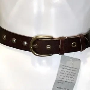 Frye | Accessories | Nwt Frye Wide Dark Brown Leather  display picture 2
